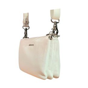 MANDARINA DUCK MELLOW LEATHER Handtasche weiß